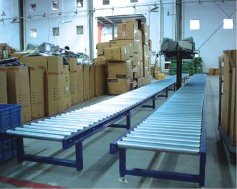 E-business distribution conveyor line system