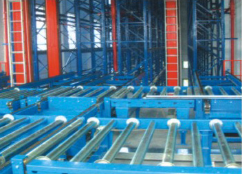 Three-dimensional warehouse ins and outs conveyor system