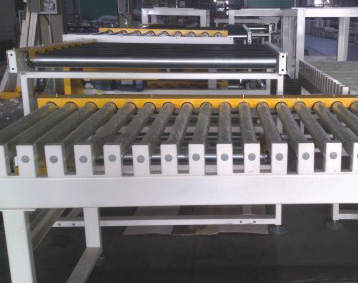 Pallet logistics warehousing conveyor system