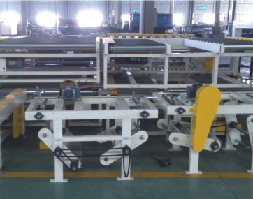 Pallet logistics warehousing conveyor system