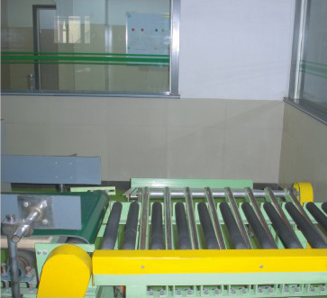 Pallet logistics warehousing conveyor system