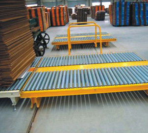 Logistics warehousing conveyor line system