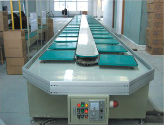 Electron and electric equipment conveyor system