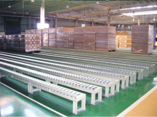 Household items conveyor line