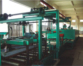 Heavy equipment conveyor line system